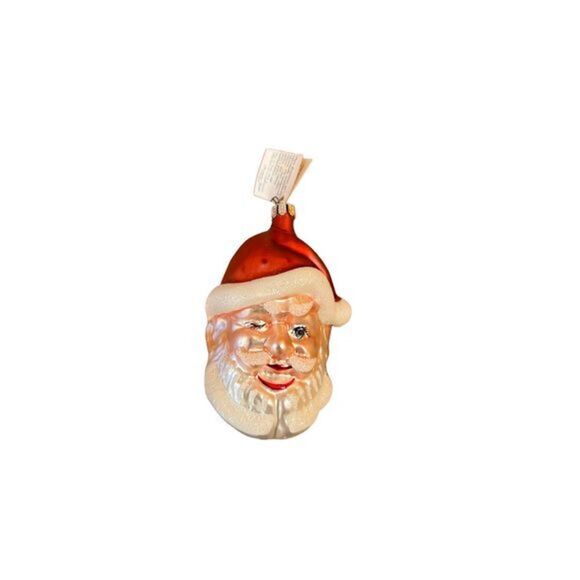 Christopher Radko 1991 Winking Santa Christmas Ornament